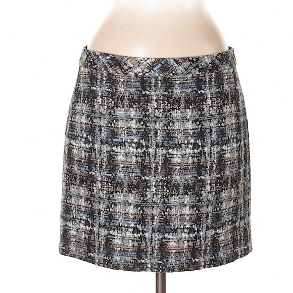 NEW J Crew Collection guilded tweed mini skirt - Picture 1 of 4